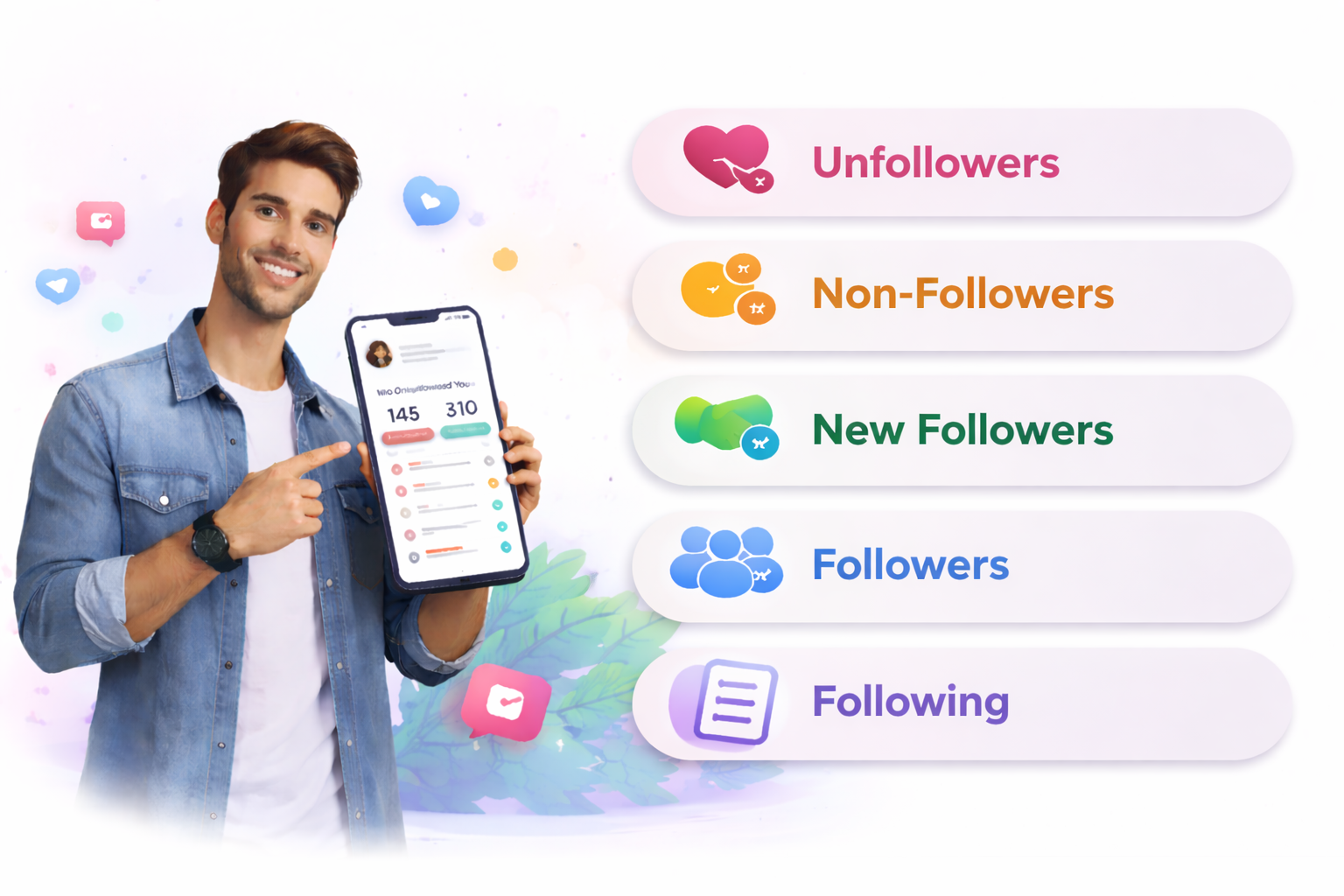 UnfollowersTracker dashboard preview